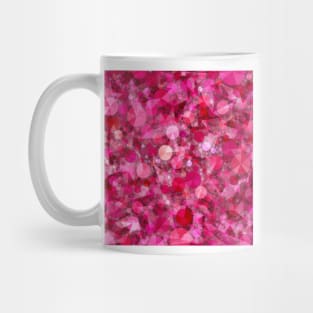 Razzle Dazzle Raspberry Abstract Mug